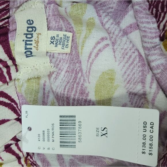 Anthropologie porridge lanai pocket midi skirt, xs - Picture 12 of 12